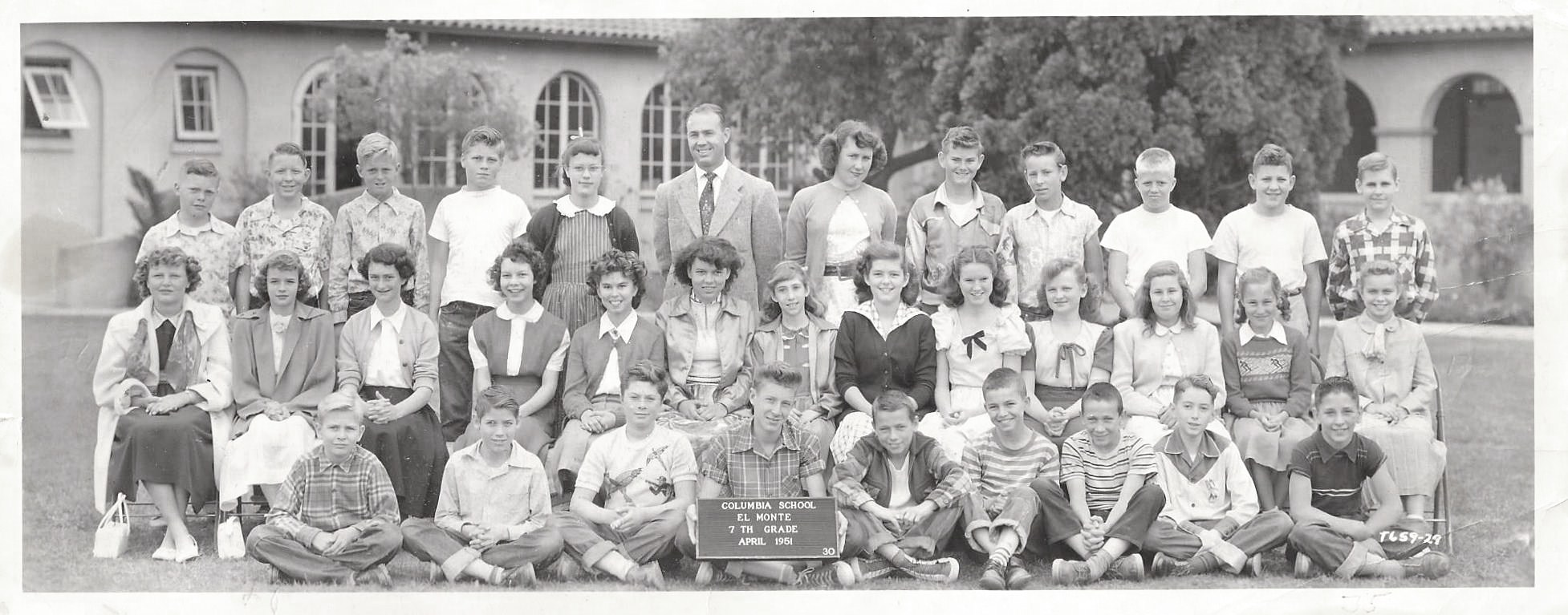 Dave MacDonald in El Monte High School Senior photo